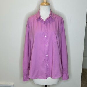 Frank & Eileen Organic Cotton Shirt Eileen Pink M